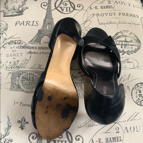 Nine West heels sz 8.5 - Picture 4 of 5